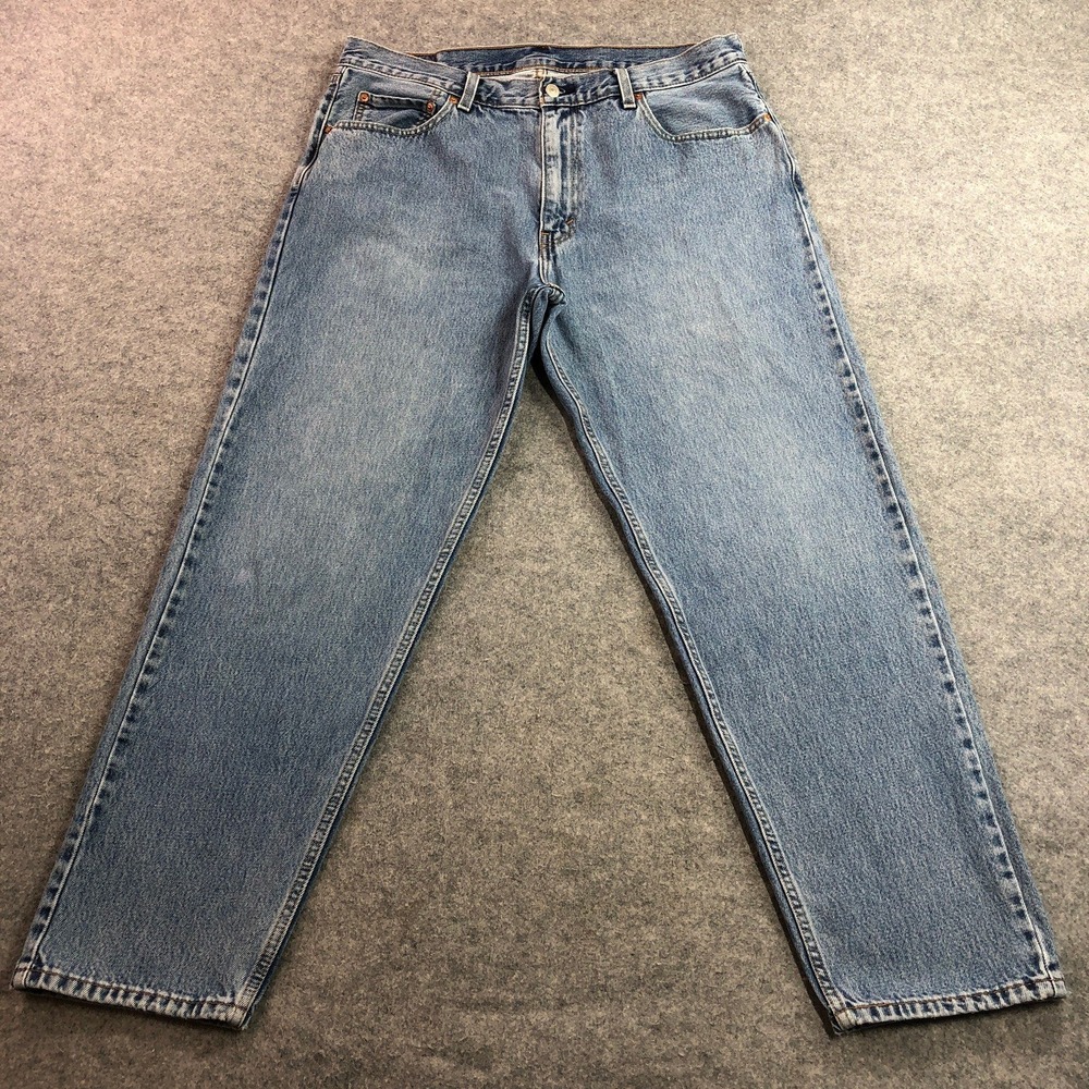 Levis 550 '92 Mens Jeans 36x32 (fits 36x30) Tapered Leg Blue Medium Wash Classic